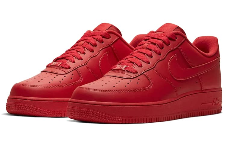 Кроссовки Nike Air Force 1 Low 'Triple Red' - изображение 3