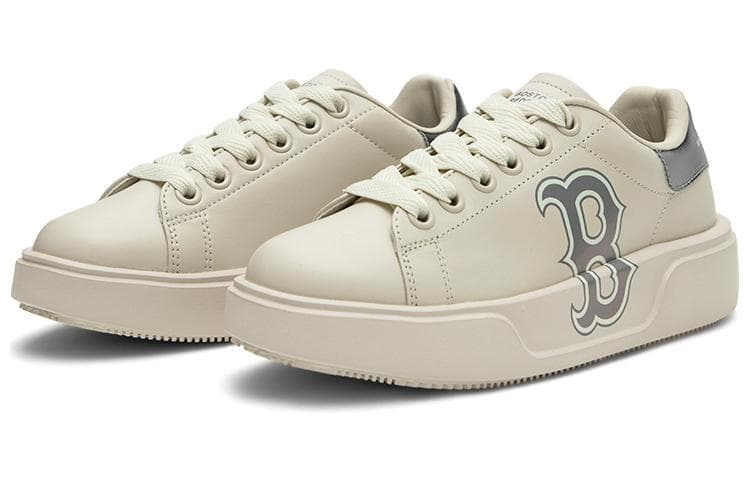 Кроссовки MLB Boston Red Sox Low Top Cream Grey - изображение 3