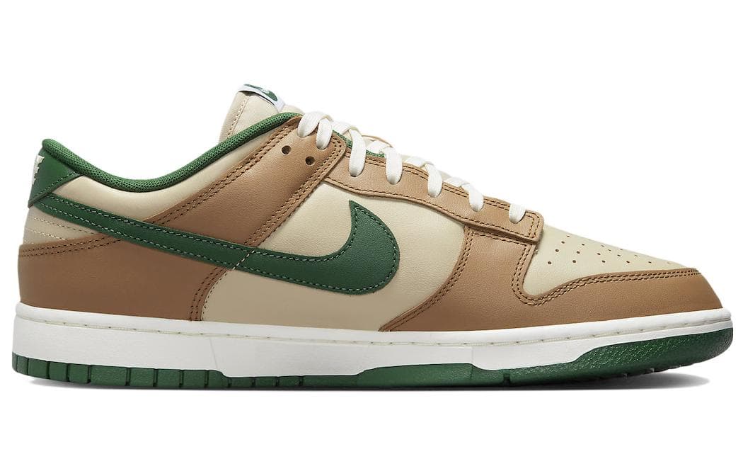 Кроссовки Nike Dunk Low "Beige Brown Green" — фото 2