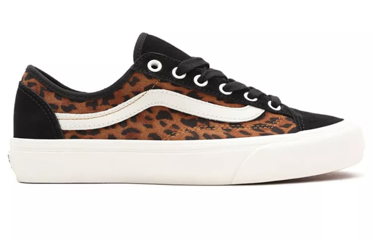 Кроссовки Vans Style 36 Leopard Suede Brown - изображение 2