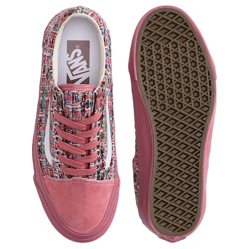 Кроссовки Vans Old Skool Low Топ Скейтборд Кроссовки Унисекс Розовые - изображение 5
