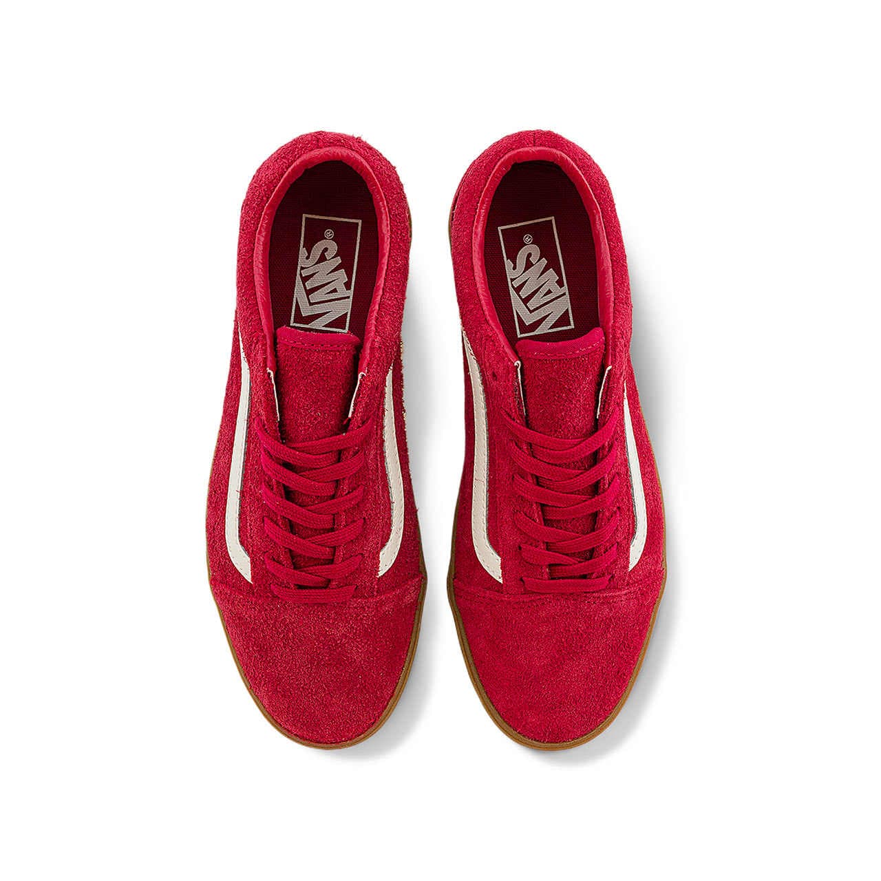 Кроссовки Vans Old Skool Lowpro Низкий Топ Скейтборд Обувь Унисекс Красный - изображение 3