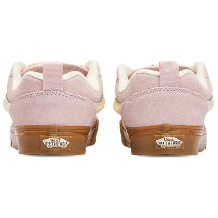 Кроссовки Vans Knu Skool Устойчивая к истиранию низкая обувь для скейтбординга унисекс розовая - изображение 4