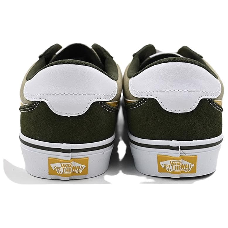 Кроссовки Vans Brooklyn LS Low Топ Скейтборд Кроссовки Мужские Зеленый Желтый - изображение 4