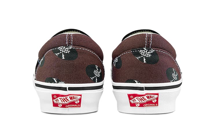 Кроссовки WACKO MARIA x Vans Slip-On Lx Brown - изображение 5