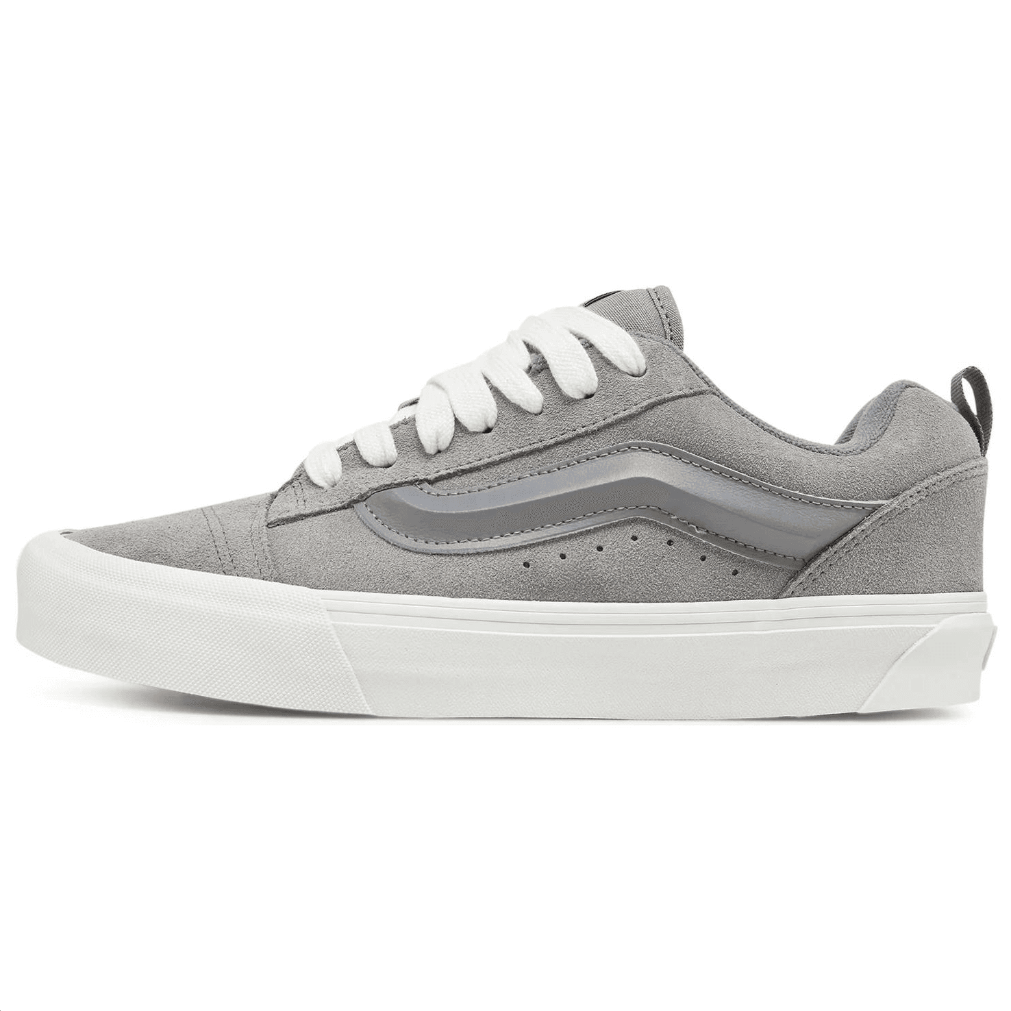 Кроссовки Vans Knu Skool Устойчивая к истиранию низкая скейтбордическая обувь мужская серая - изображение 1