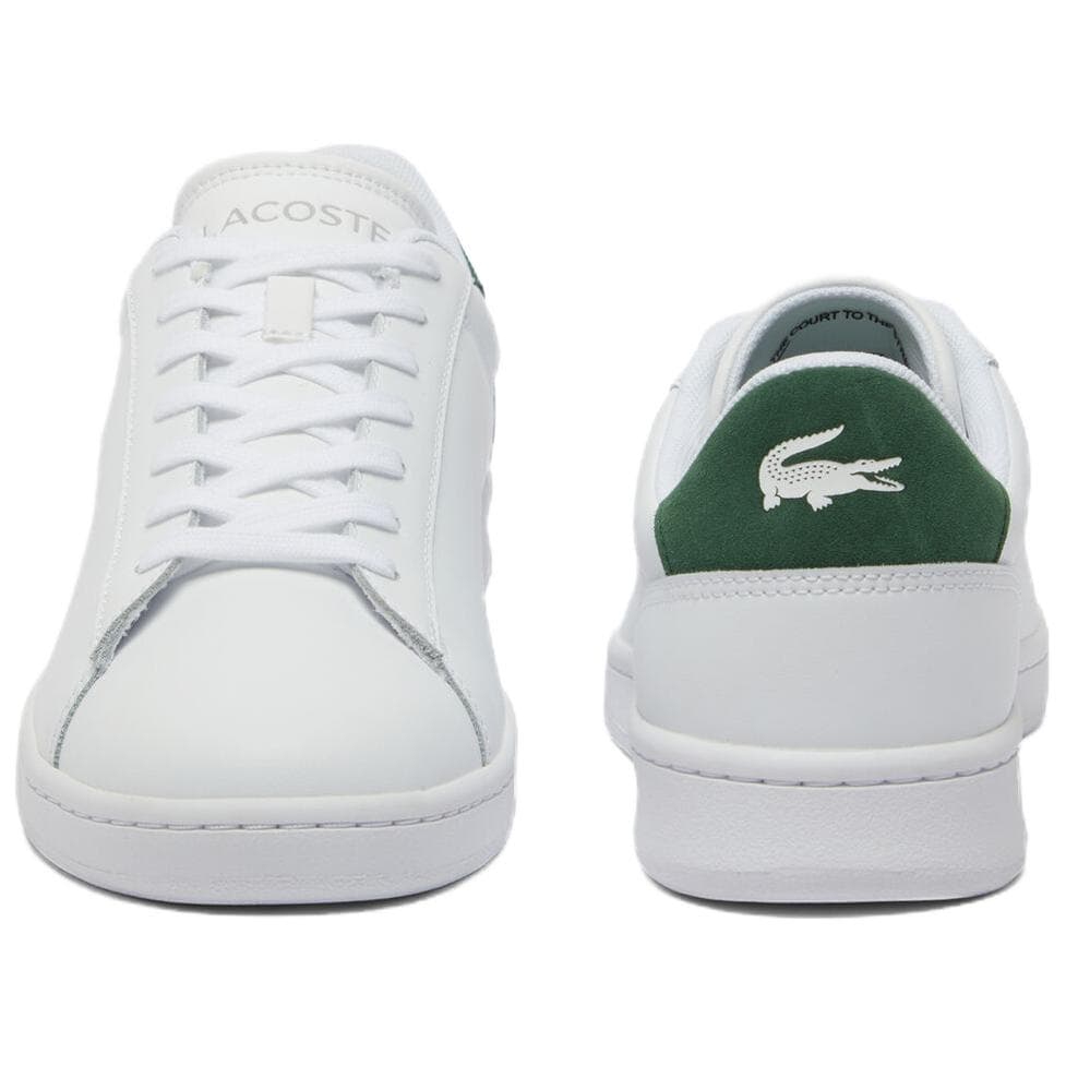 Кроссовки LACOSTE Низкая Скейтборд Обувь Мужская Белая Зеленая - изображение 5