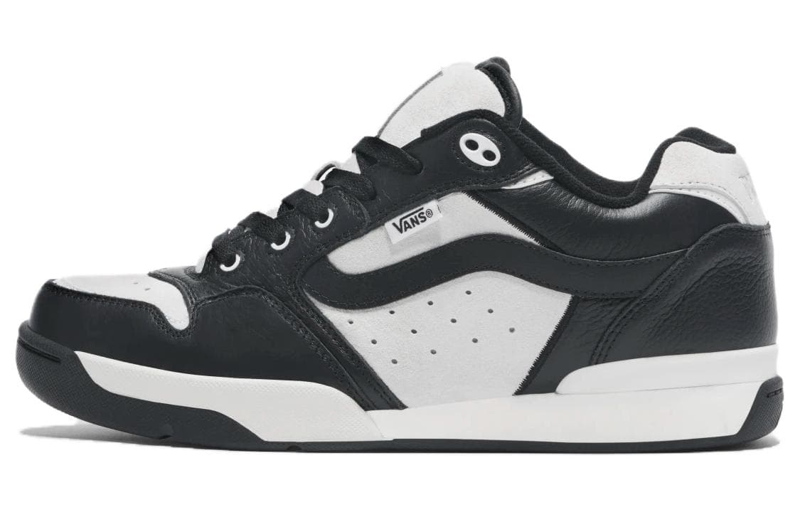 Кроссовки Vans Rowley Low Топ Скейтборд Кроссовки Унисекс Черный Белый - изображение 1