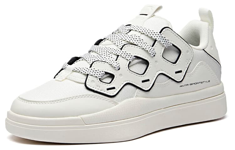 Кроссовки Anta Lifestyle Low White Black - изображение 2