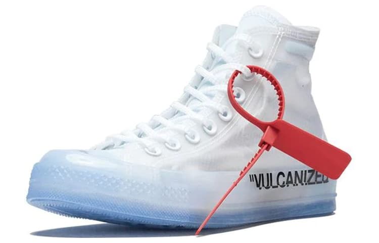 Кроссовки OFF-WHITE x Converse Chuck Taylor All Star Hi "The Ten" — фото 4