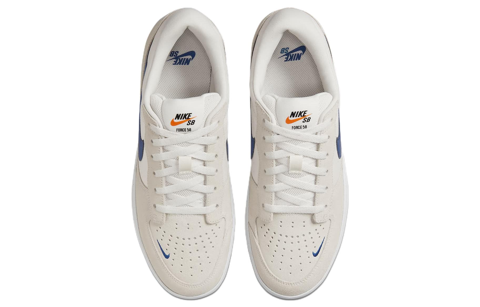 Кроссовки Nike SB Force 58 Grey Blue - изображение 4