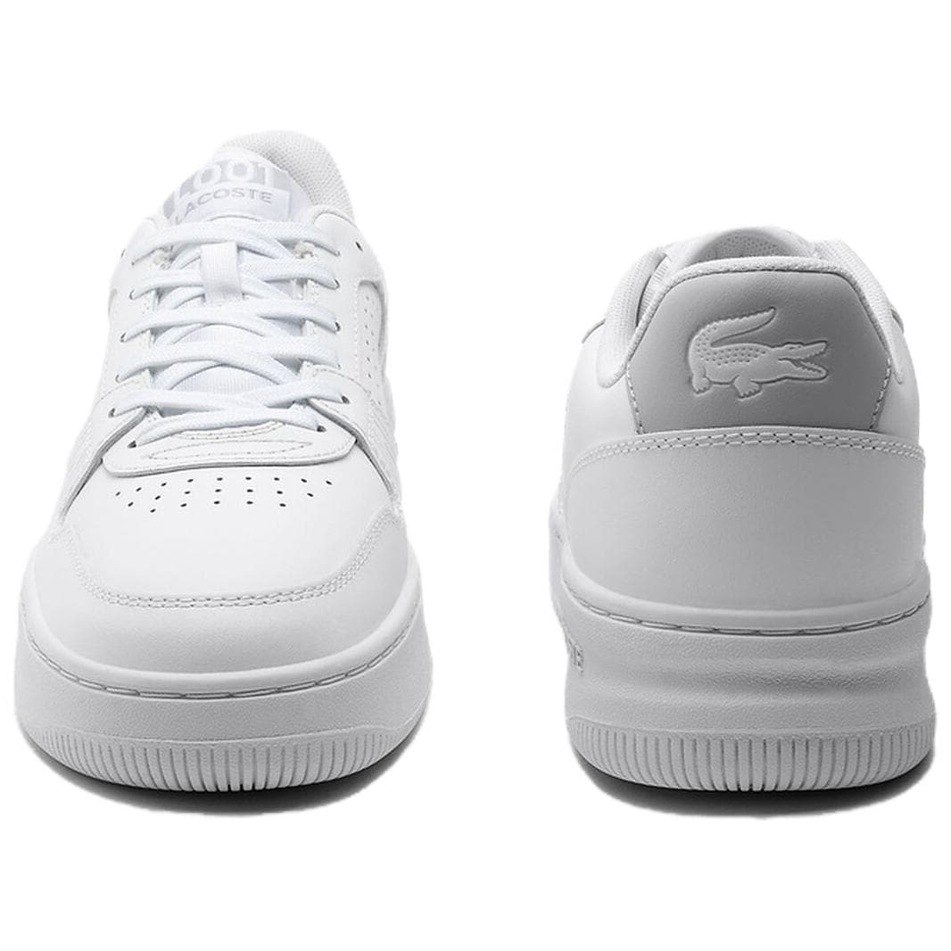 Кроссовки LACOSTE L001 Low Топ Скейтборд Кроссовки Женские Белые - изображение 4