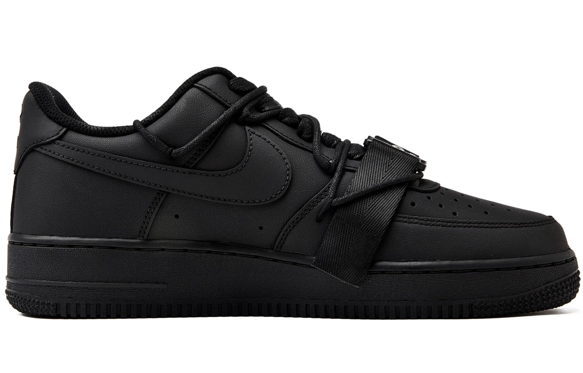 Кроссовки Nike Air Force 1 '07 Low Black — фото 3