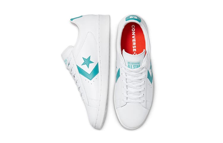 Кроссовки Converse Cons Pro Leather Low Top White Blue - изображение 4