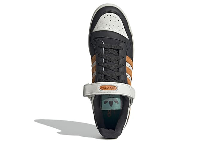Кроссовки adidas Forum 84 Low White Black Orange - изображение 5