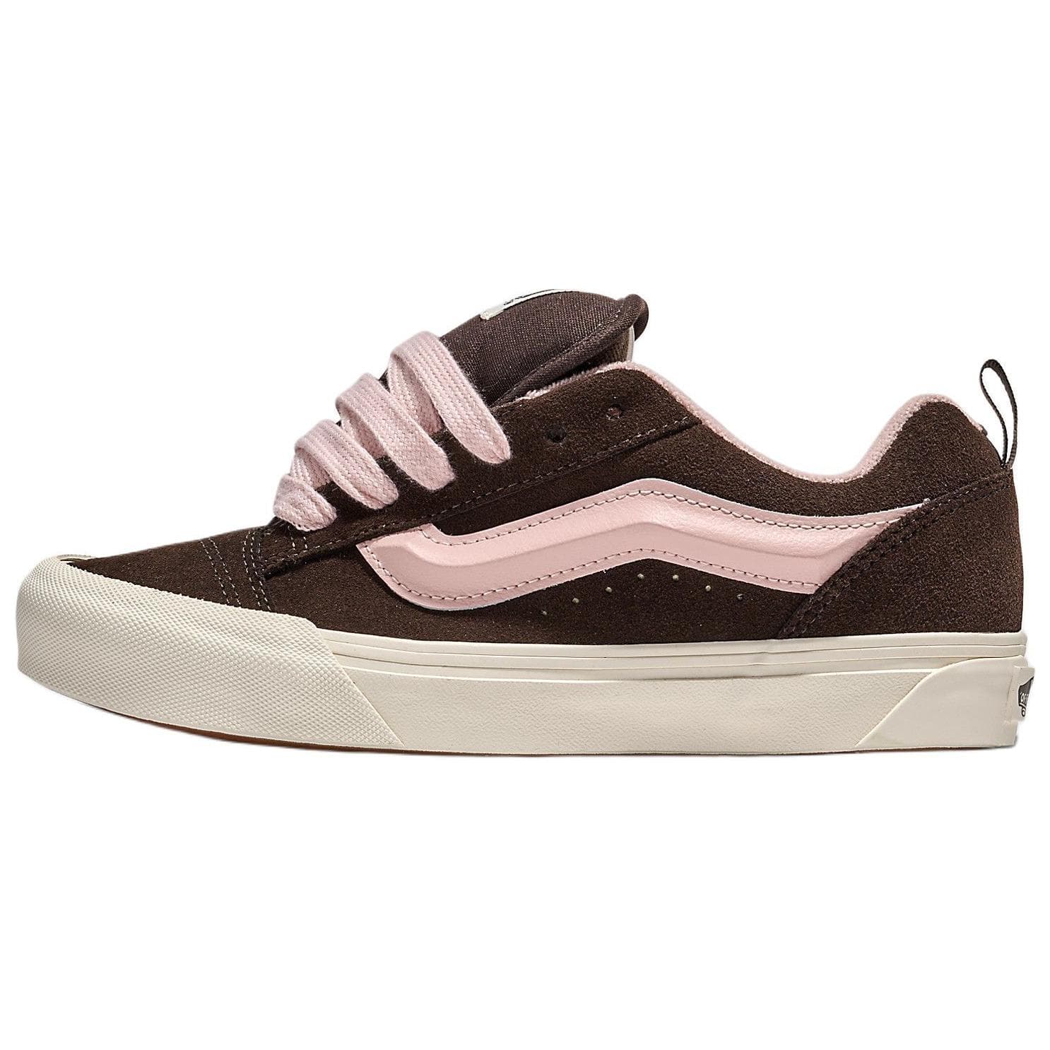 Кроссовки Vans Knu Skool Устойчивая к истиранию низкая обувь для скейтбординга унисекс коричневого цвета - изображение 1