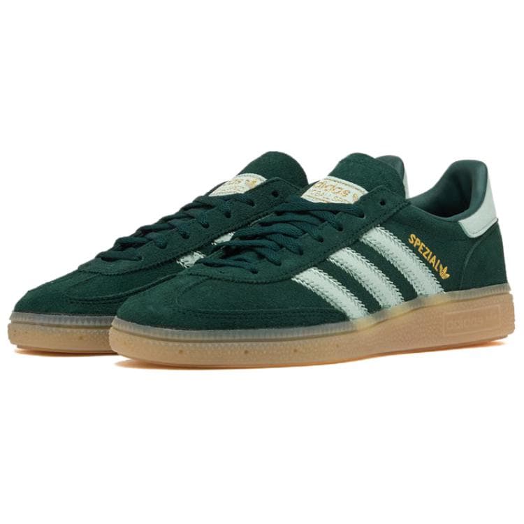 Кроссовки Adidas Originals HANDBALL SPEZIAL Классический и универсальный Low Топ Скейтборд Обувь Женские Зелёный - изображение 3
