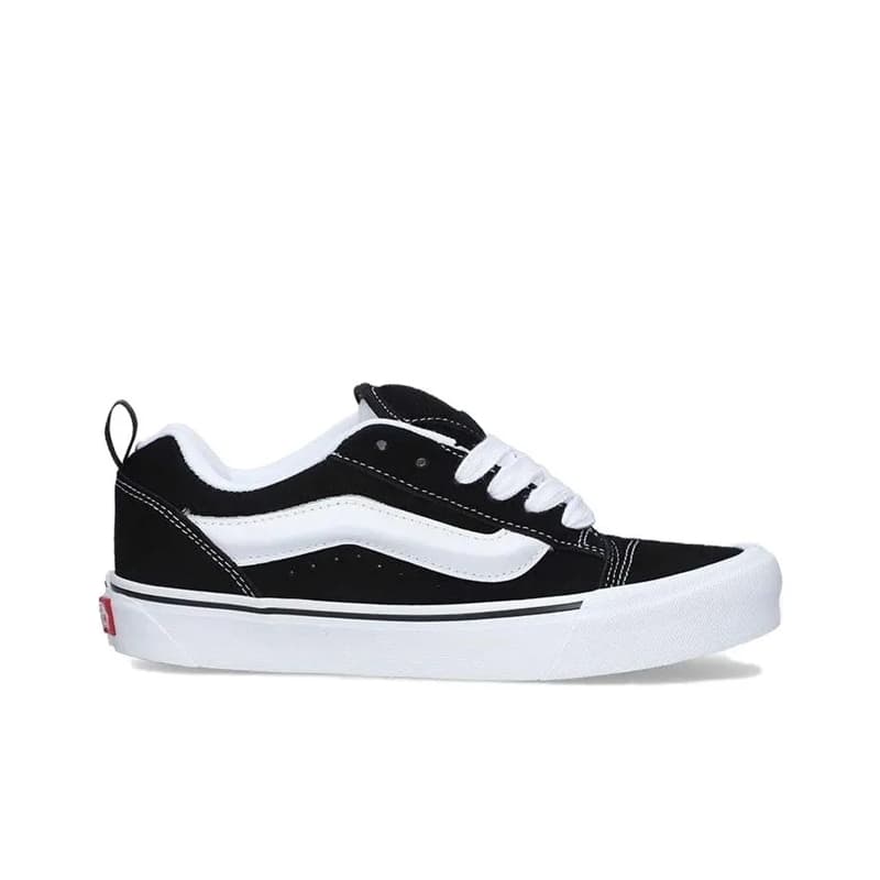 Кроссовки Vans Knu Skool Low Топ Скейтборд Обувь Унисекс Черный белый - изображение 4