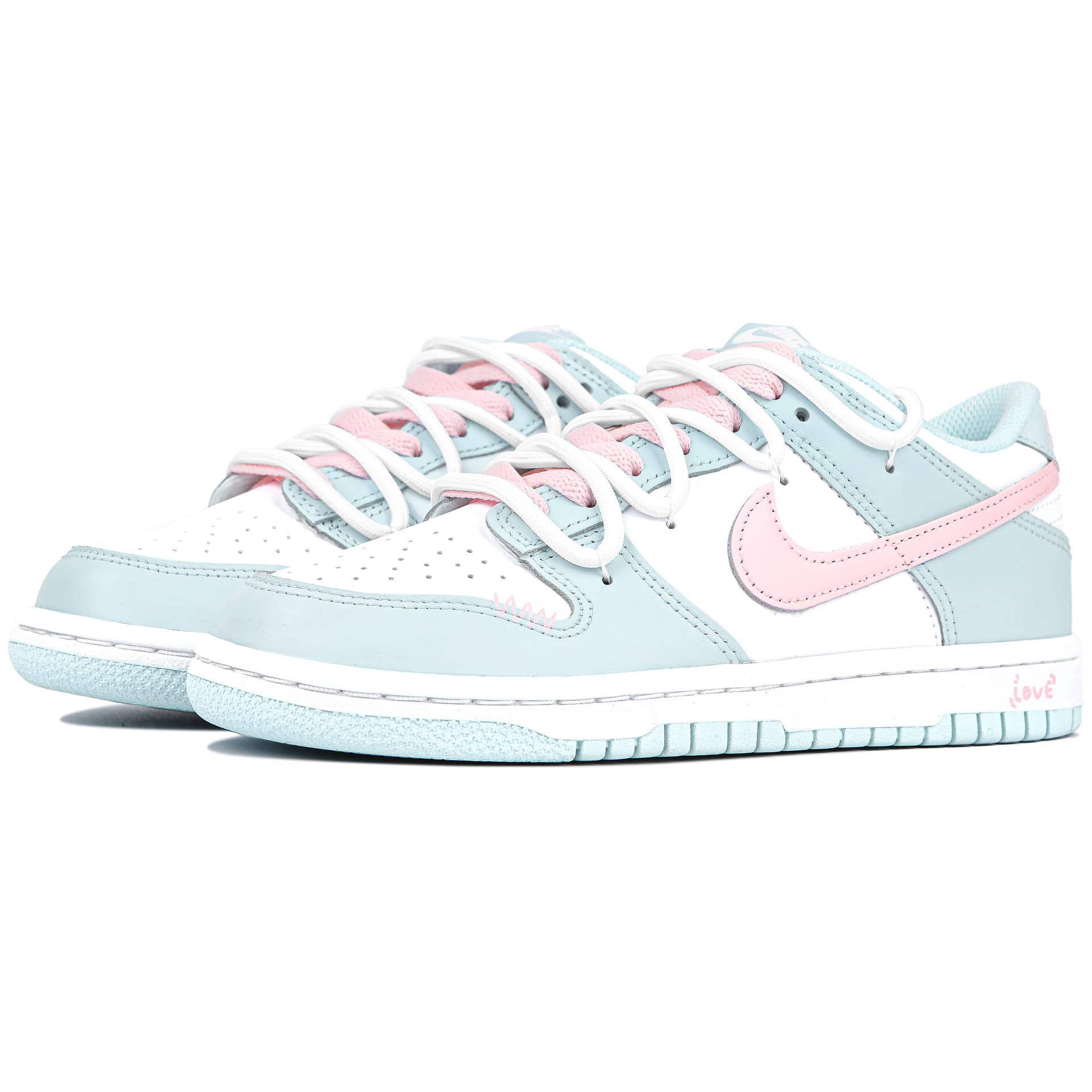 Кроссовки Nike Dunk Low "Morning Dew Peach" - изображение 3