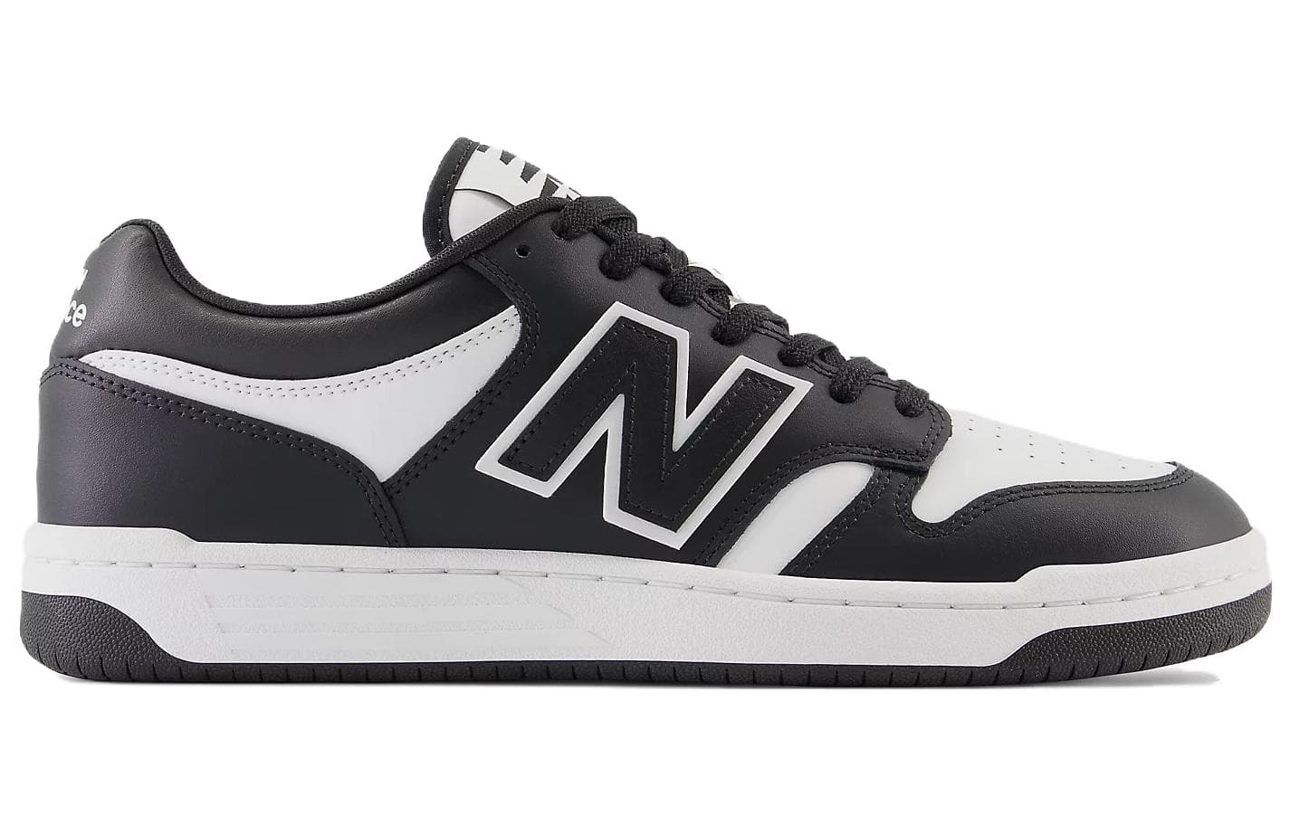 Кроссовки New Balance 480 Black White - изображение 2