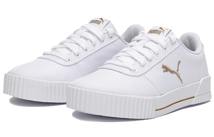 Кроссовки PUMA Carina White Gold - изображение 3