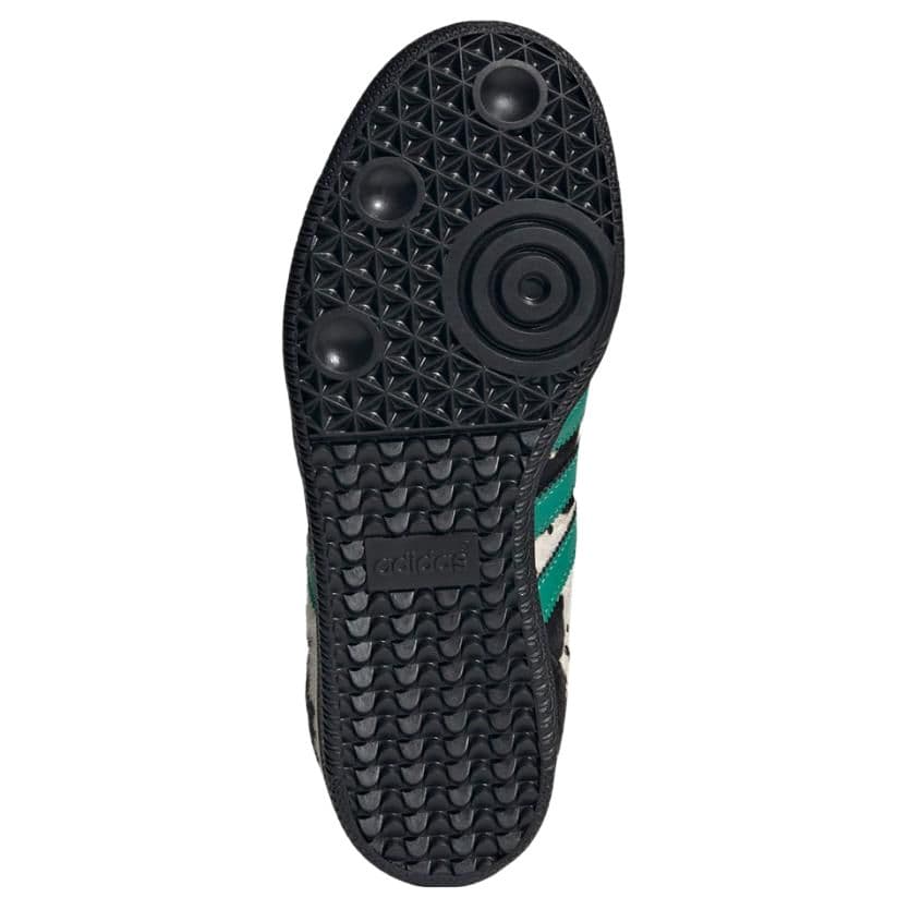 Кроссовки Adidas Originals Samba LT Кожа Удобный And Легкий Low Топ Скейтборд Обувь Женские Черный белый - изображение 4