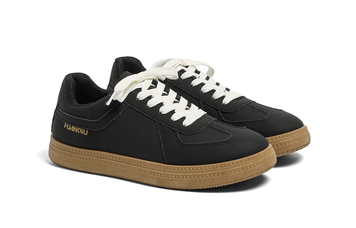 Кроссовки HUANQIU Retro Black Sneakers - изображение 3