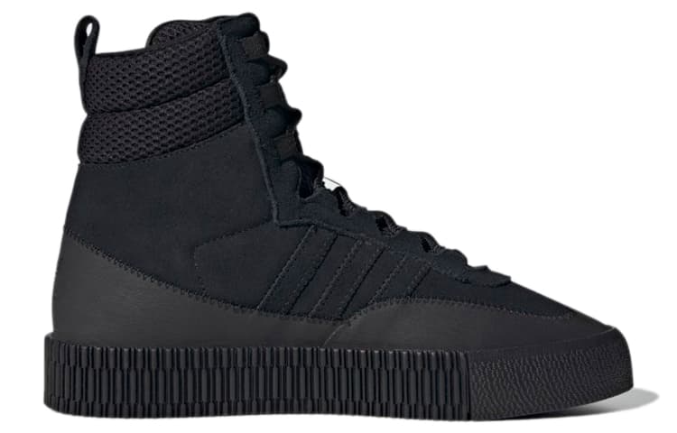 Кроссовки adidas Samba High Top Black - изображение 2