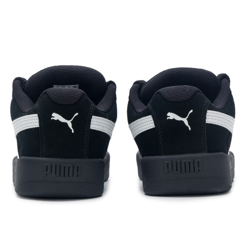 Кроссовки PUMA Park Lifestyle Спилок Коровья Кожа Противоскользящая и Дышащая Низкие Кеды для Скейтбординга Унисекс Черные - изображение 4