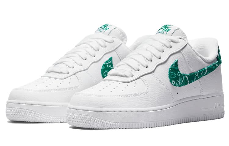 Кроссовки Nike Air Force 1 '07 Essential "Green Paisley" — фото 3