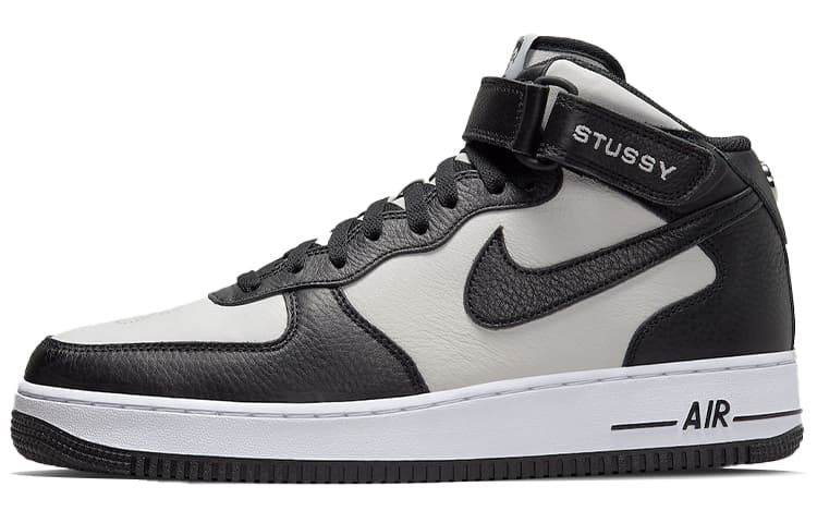Кроссовки Stussy x Nike Air Force 1 '07 Mid SP Black White