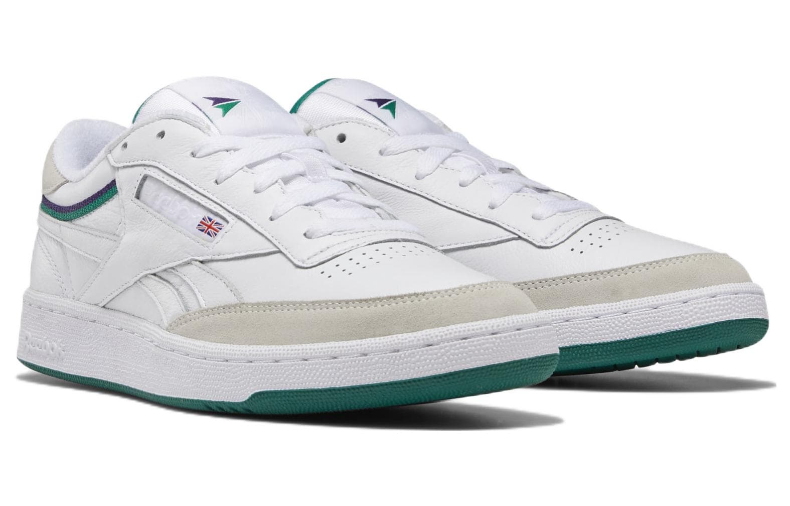 Кроссовки Reebok Club C Revenge Plus White Green - изображение 3