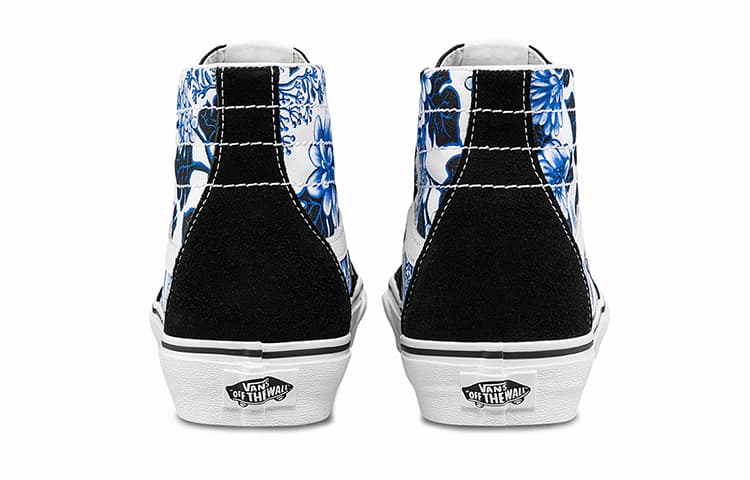 Кроссовки Vans SK8 Blue Floral - изображение 4