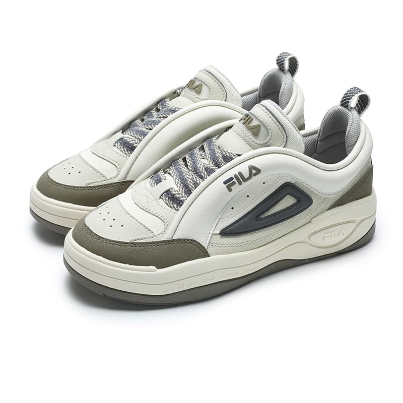 Кроссовки FILA MIX 2 Low Топ Скейтборд Обувь Мужская Белая - изображение 3