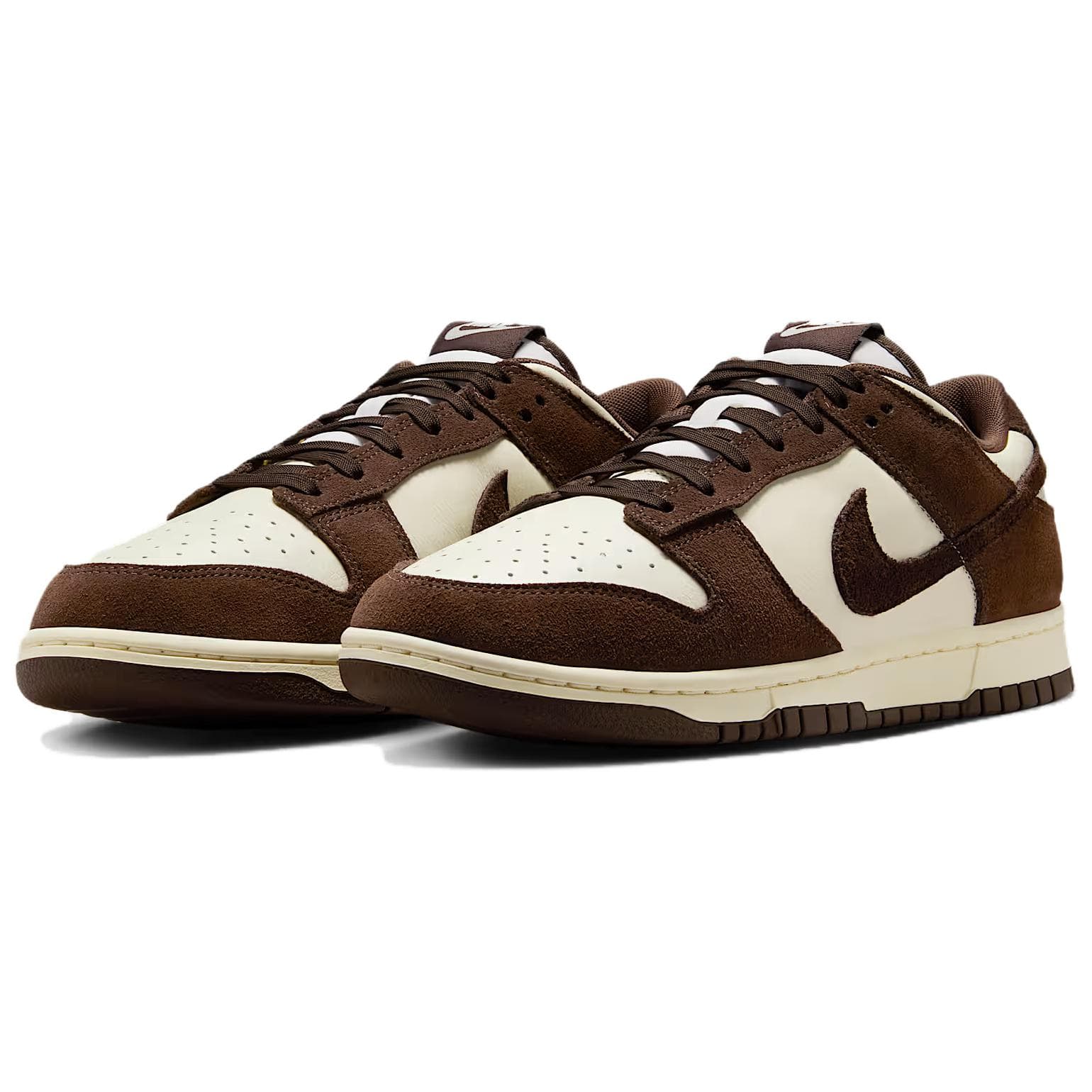 Кроссовки Nike Dunk Low Top Скейтборд Кроссовки Мужские Белый Коричневый - изображение 2