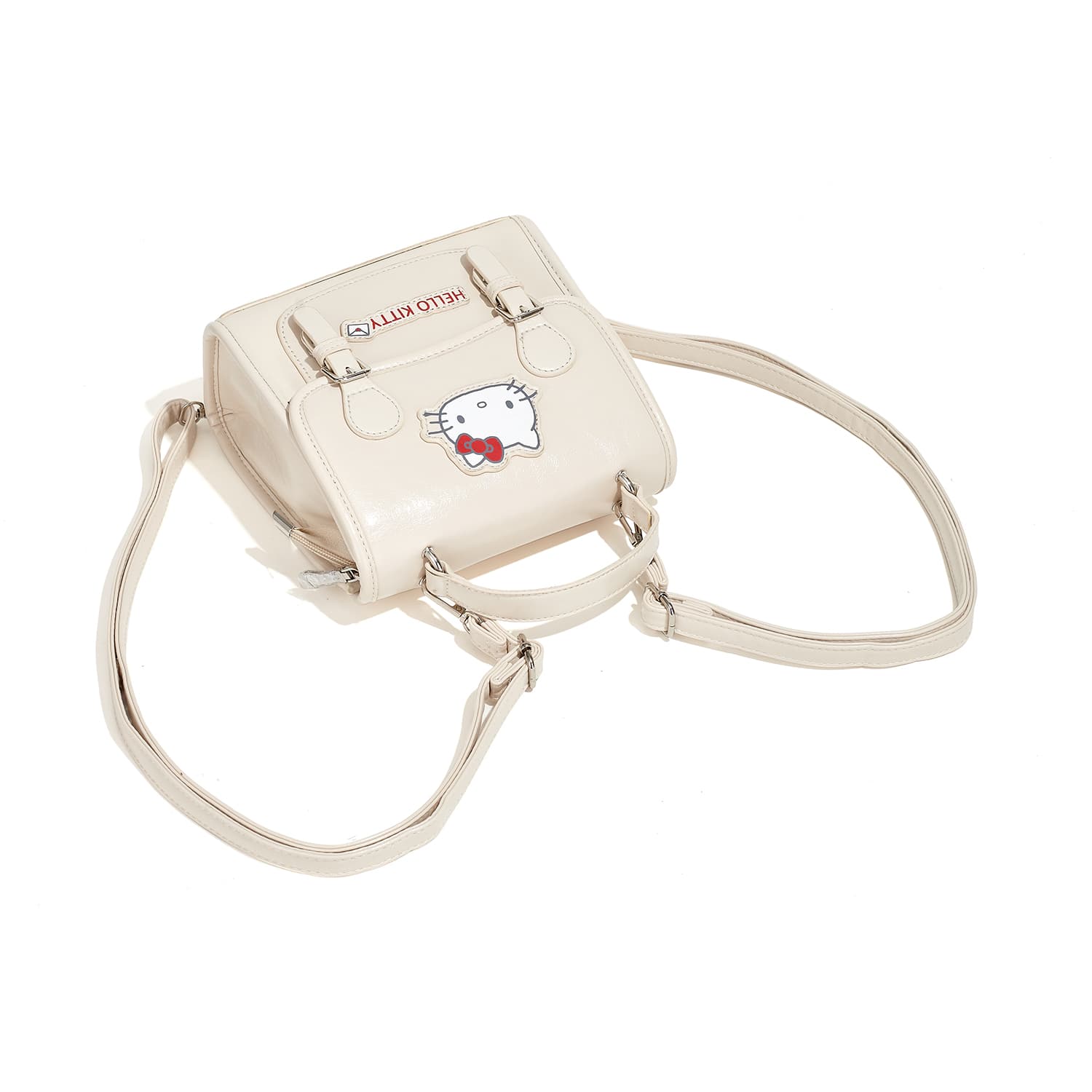 Рюкзак Sanrio Hello Kitty Синтетическая кожа Рюкзак Стандартный (Standard) Женский Молочный Белый - изображение 3
