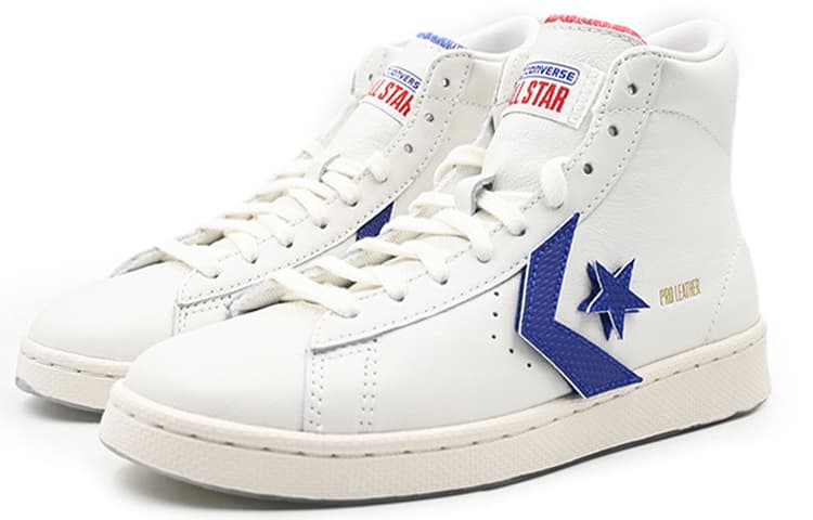 Кроссовки Converse Cons Pro Leather White Red Blue - изображение 3