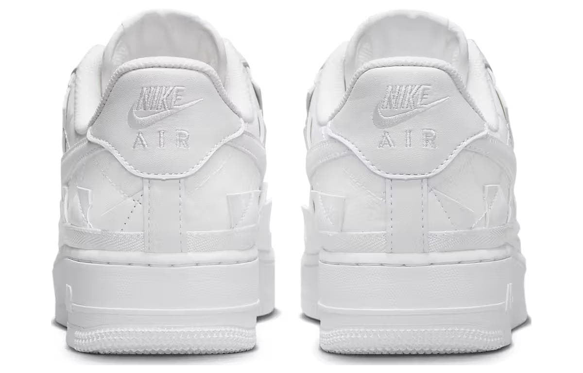 Кроссовки Billie Eilish x Nike Air Force 1 Low "Triple White" — фото 5