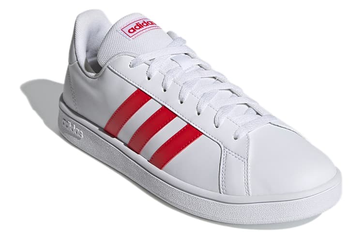 Кроссовки adidas Neo Grand Court Base White Red - изображение 4