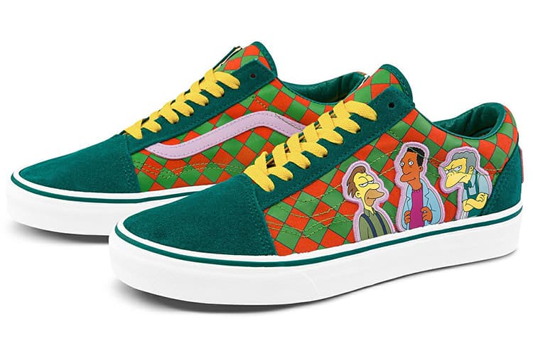 Кроссовки Vans Old Skool "The Simpsons" Deep Green - изображение 2