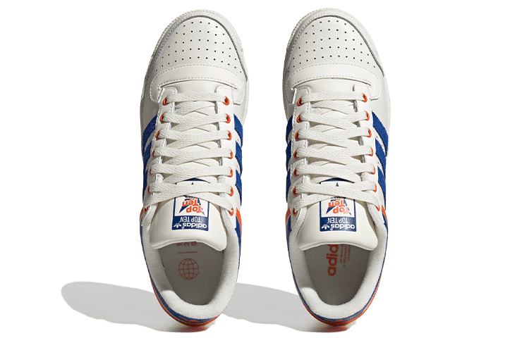 Кроссовки adidas Top Ten Lo Off White Blue - изображение 5