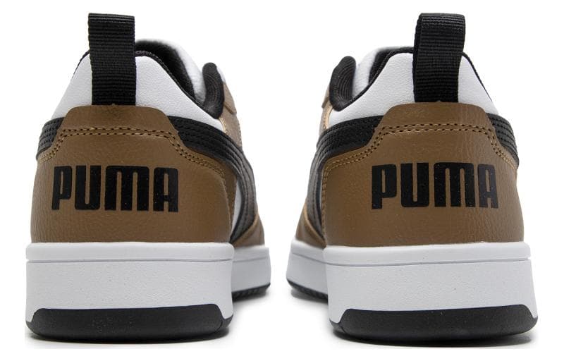 Кроссовки PUMA REBOUND V6 Low White Brown Black - изображение 4