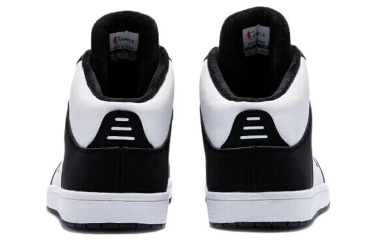 Кроссовки Jordan Mid-Top Sneakers White Black - изображение 4