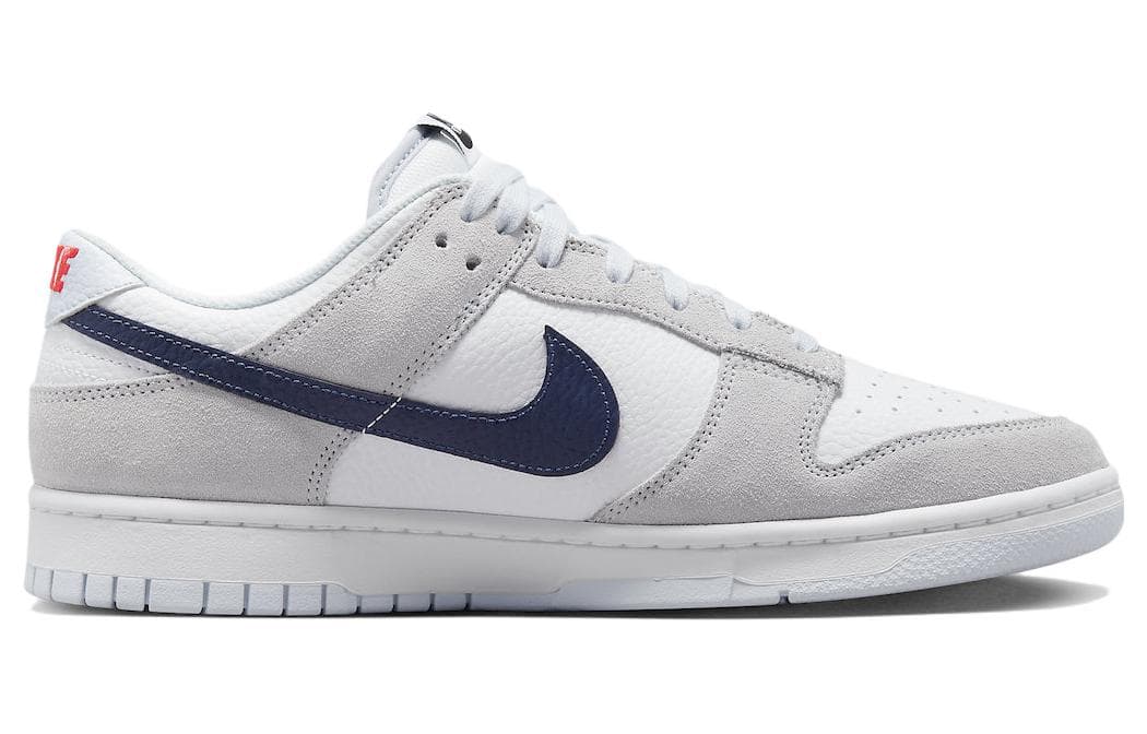 Кроссовки Nike Dunk Low Grey White Blue — фото 2