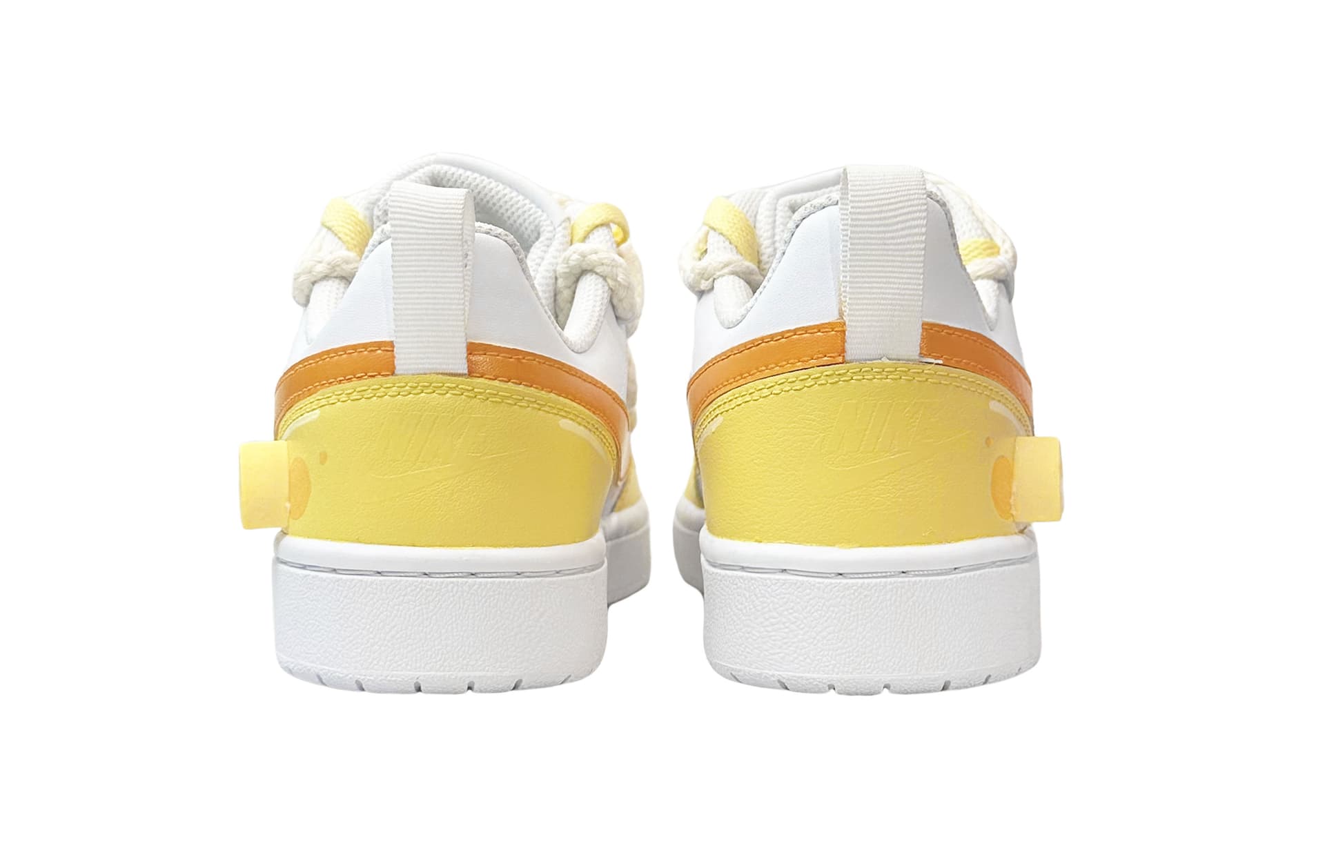 Кроссовки Nike Court Borough Low GS Yellow - изображение 4