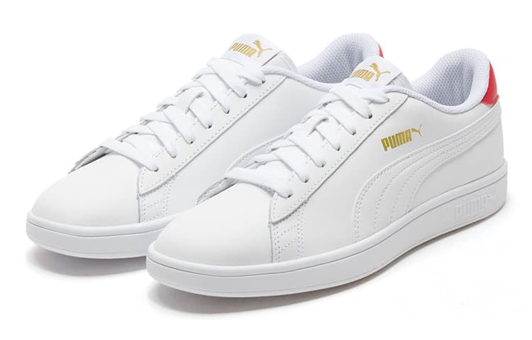 Кроссовки PUMA Smash White Red - изображение 3