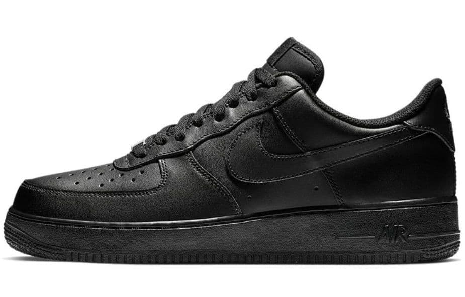 Кроссовки Nike Air Force 1 '07 Low Black — фото 6