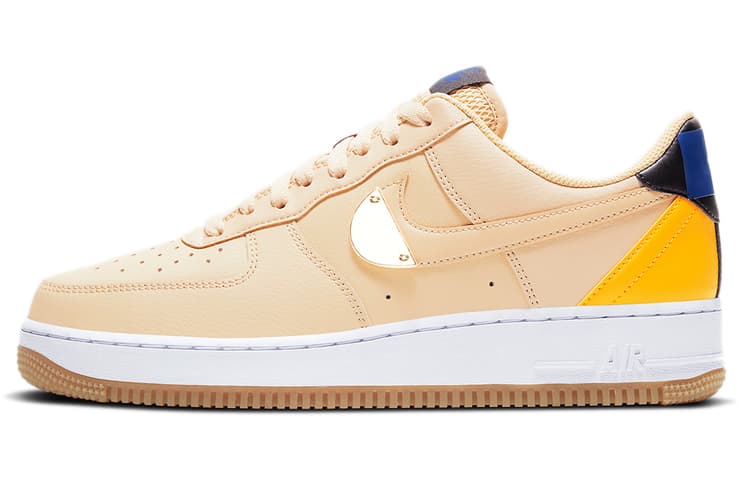 Кроссовки Nike Air Force 1 NBA Pack Cream Yellow