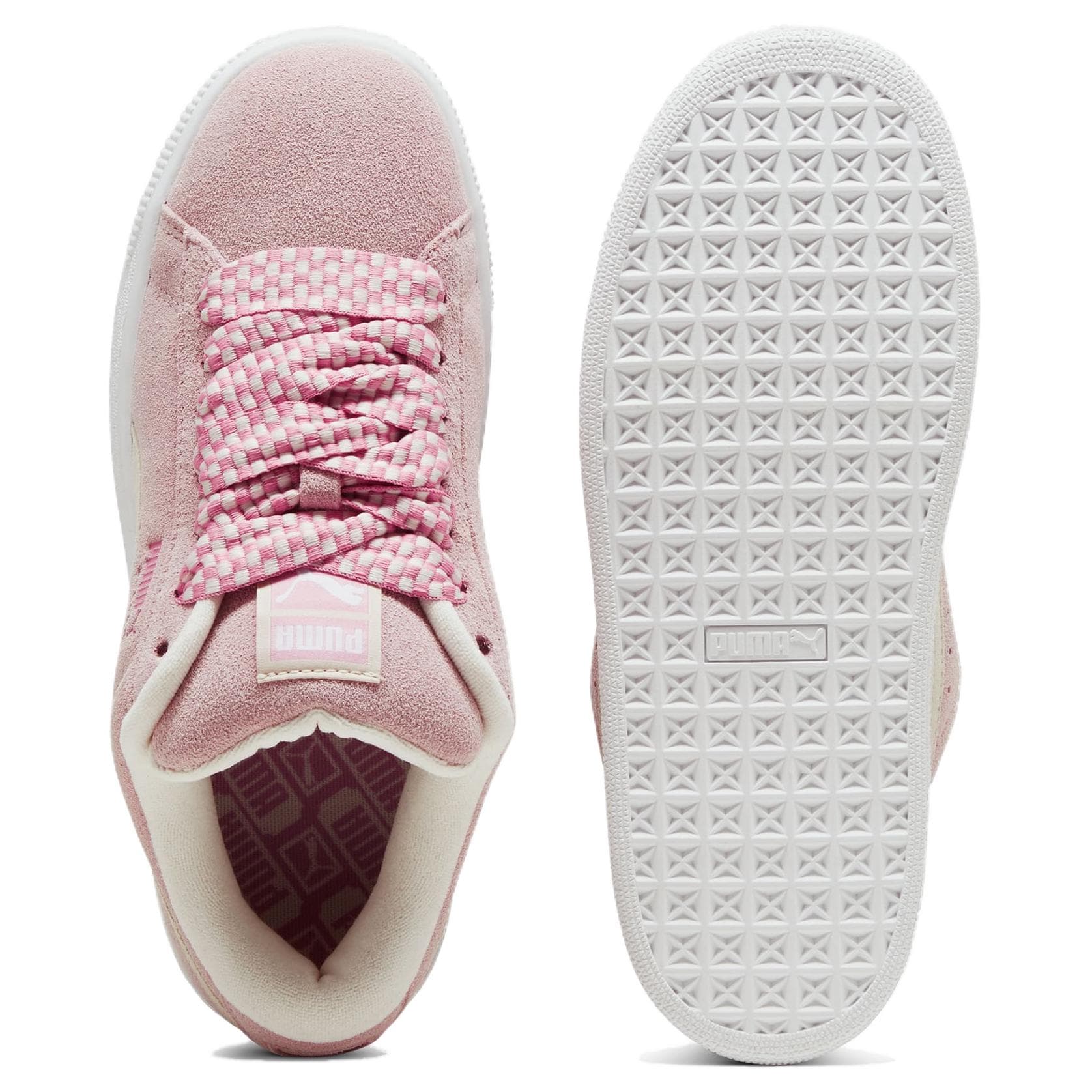 Кроссовки PUMA Suede XL Lace Wns Pink - изображение 4