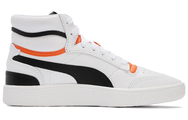 Кроссовки PUMA Ralph Sampson Mid White Orange - изображение 2